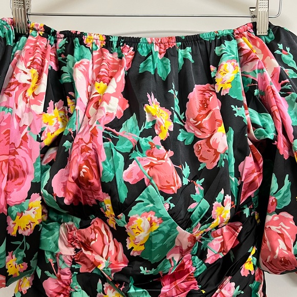 NWT For Love and Lemons Jolie Puff Sleeve Mini Dress - Picture 8 of 14